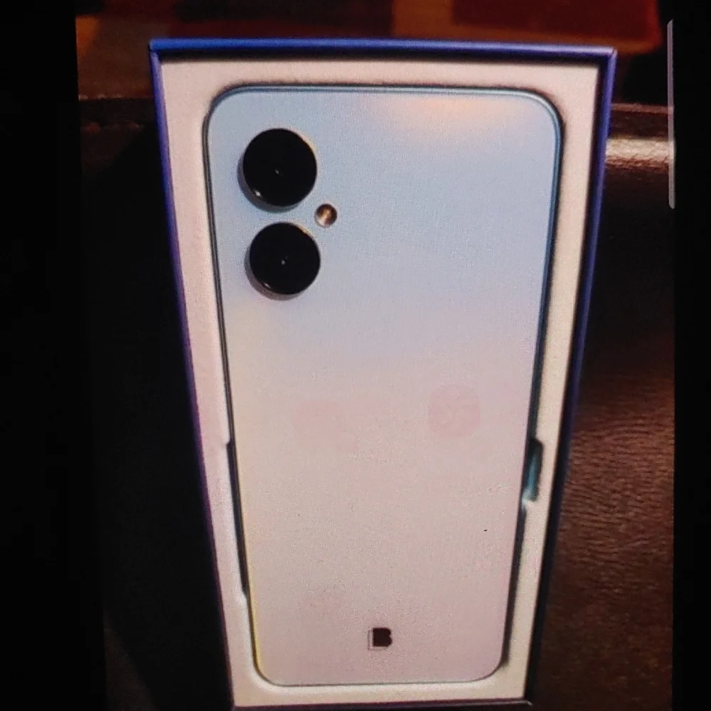 Sleek White Smartphone